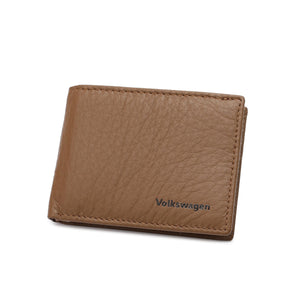 Men's Genuine Leather RFID Bi-Fold Wallet / Tri-Fold Wallet / Money Clip - VWW 130