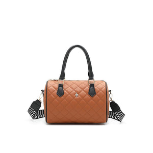 Women's Quilted Top Handle Sling Bag - HJX 128