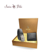 Load image into Gallery viewer, Gift Set - Leather RFID Wallet + 35mm Automatic Buckle Belt - SGS 570-3