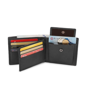 Men's Gift Set - RFID Bifold Wallet + Automatic Belt - SGS 558