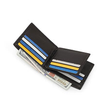 Load image into Gallery viewer, Gift Set - Leather RFID Wallet + 35mm Automatic Buckle Belt - JGS 101-12