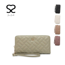 Load image into Gallery viewer, Scarlett Women&#39;s Quilted Long Wallet / Purse - SM 010