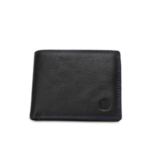 Men's Genuine Leather RFID Blocking Bi Fold Wallet - NW 009