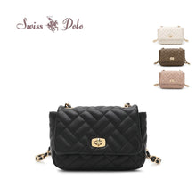 Load image into Gallery viewer, Women&#39;s Chain Quilted Sling Bag / Crossbody Bag - HHC 9374