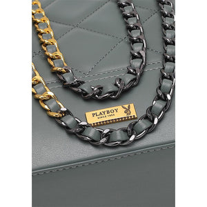 Women's Chain Tote Bag / Shoulder Bag - BXJ 3077