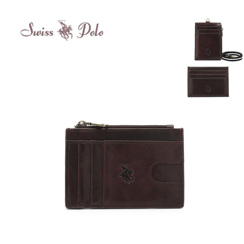 Men's Genuine Leather RFID Card Holder / Landyard - SW 200