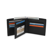 Load image into Gallery viewer, Gift Set - Leather RFID Wallet + 35mm Automatic Buckle Belt - SGS 572-8