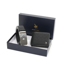 Load image into Gallery viewer, Men&#39;s Gift Set - RFID Bifold Wallet + Automatic Belt - SGS 558