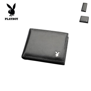 Men's RFID Blocking Bi Fold Black Wallet - PW 230