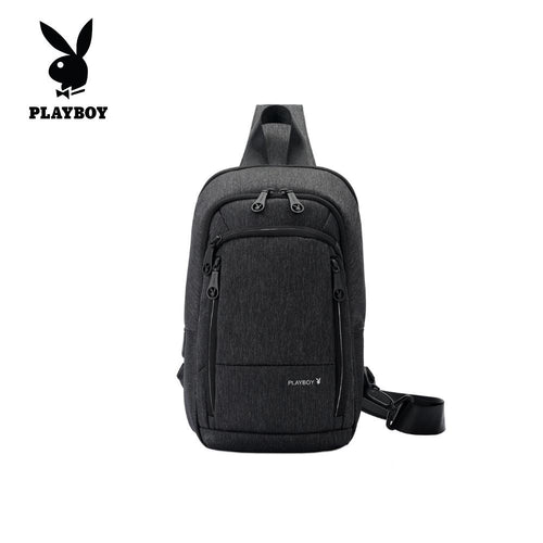 Men's Nylon Chest Crossbody Bag - PKX 8162