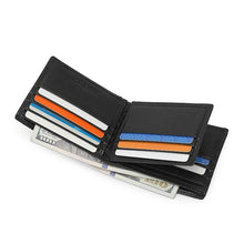 Load image into Gallery viewer, Gift Set - Leather RFID Wallet + 35mm Automatic Buckle Belt - JGS 101-3