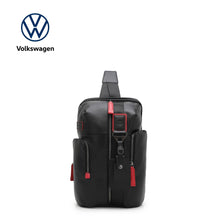 Load image into Gallery viewer, Men&#39;s Leather Chest Bag / Sling Bag / Backpack - VVV 10015