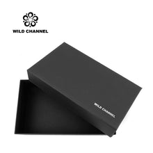 Load image into Gallery viewer, WILD CHANNEL Premium Box for Long Wallet / Long Purse / Belt WCX-L Black
