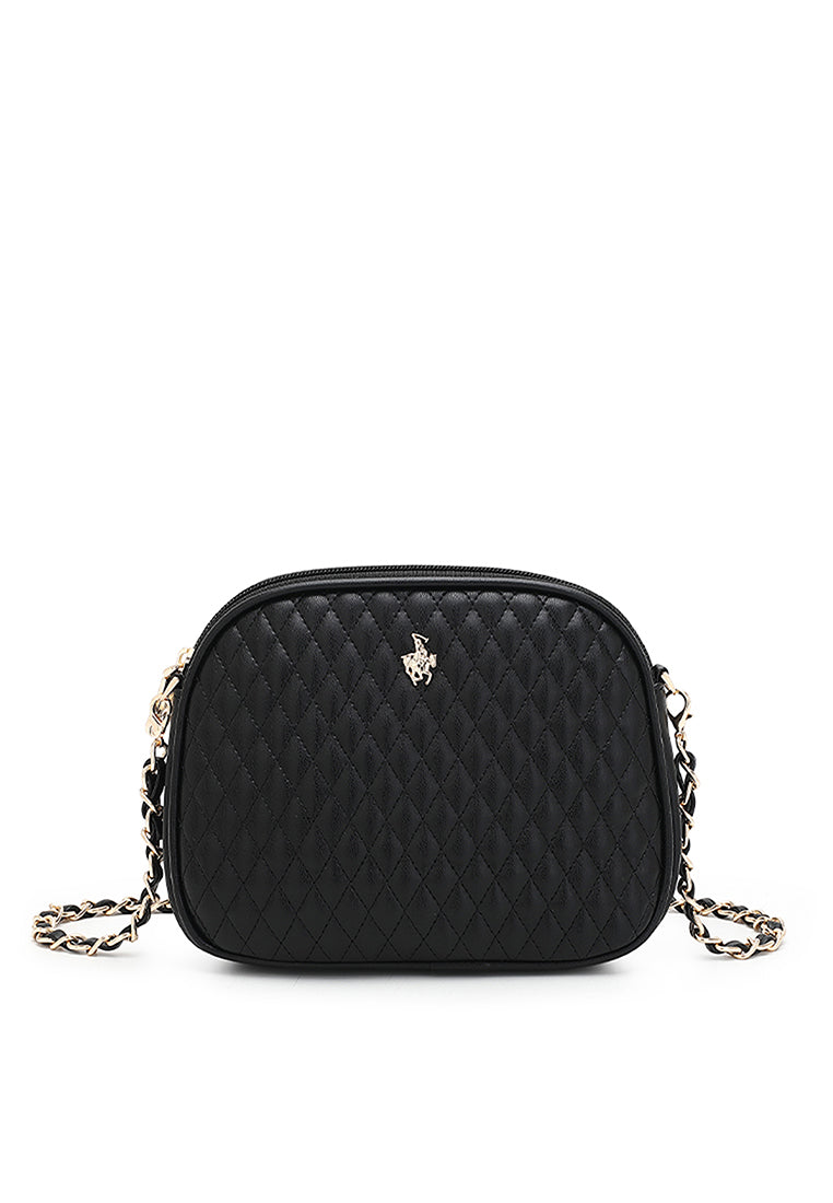 Quilted Chain Sling Bag / Crossbody Bag -HJP 547