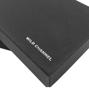 WILD CHANNEL Premium Box for Long Wallet / Long Purse / Belt WCX-L Black