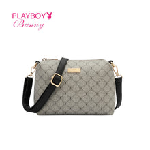 Load image into Gallery viewer, PLAYBOY BUNNY MONOGRAM LADIES SLING BAG EVELYN