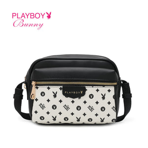 Playboy Bunny Ladies Monogram Sling Bag Cora