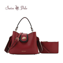Load image into Gallery viewer, SWISS POLO 2 IN 1 LADIES TOP HANDLE SLING / POUCH BAG PENNY