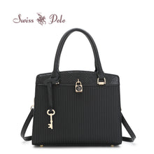 Load image into Gallery viewer, Faux Leather Top Handle Bag