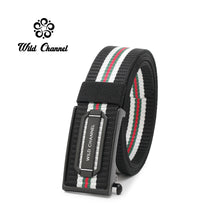 Load image into Gallery viewer, WILD CHANNEL 40MM AUTOMATIC CANVAS BELT NB 001 MULTI COLOUR