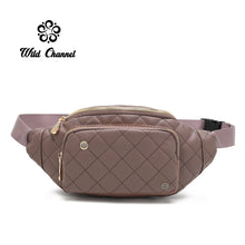 Load image into Gallery viewer, LADIES QUILTED CHEST / WAIST BAG