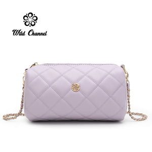 LADIES QUILTED CHAIN SLING BAG
