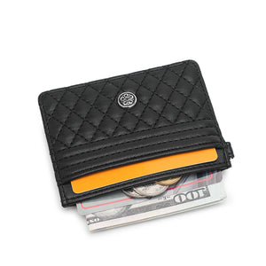 Wild Channel Ladies Quilted Card Holder