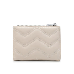 Women's Quilted Bi Fold Purse With Card Holder