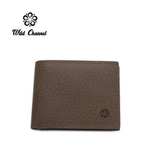 Load image into Gallery viewer, WILD CHANNEL GENUINE LEATHER RFID SHORT WALLET NW 001-3 KHAKI