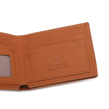 Load image into Gallery viewer, WILD CHANNEL GENUINE LEATHER RFID SHORT WALLET NW 002-2 LIGHT BROWN