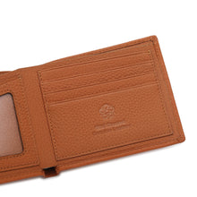 Load image into Gallery viewer, WILD CHANNEL GENUINE LEATHER RFID SHORT WALLET NW 002-6 LIGHT BROWN