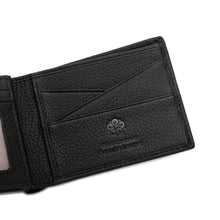 Load image into Gallery viewer, WILD CHANNEL GENUINE LEATHER RFID SHORT WALLET NW 003-3 BLACK