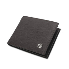 Load image into Gallery viewer, WILD CHANNEL GENUINE LEATHER RFID SHORT WALLET NW 004-2 DARK BROWN