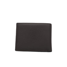 Load image into Gallery viewer, WILD CHANNEL GENUINE LEATHER RFID SHORT WALLET NW 004-6 DARK BROWN