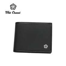 Load image into Gallery viewer, WILD CHANNEL RFID SHORT WALLET NW 006-2 BLACK