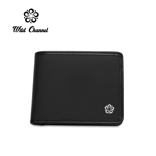 WILD CHANNEL RFID SHORT WALLET NW 006-4 BLACK