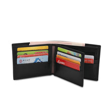 Load image into Gallery viewer, WILD CHANNEL RFID SHORT WALLET NW 006-5 BLACK