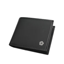 Load image into Gallery viewer, WILD CHANNEL RFID SHORT WALLET NW 006-6 BLACK