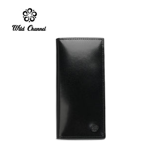 WILD CHANNEL RFID BLOCKING LONG WALLET NW 008-1 BLACK