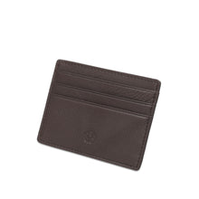 Load image into Gallery viewer, WILD CHANNEL GENUINE LEATHER SHORT CARD HOLDER NW 009-5 BLACK