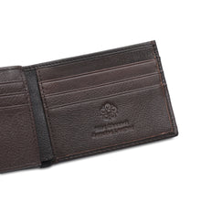 Load image into Gallery viewer, WILD CHANNEL GENUINE LEATHER RFID SHORT WALLET NW 011-1 BLACK