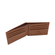 Load image into Gallery viewer, WILD CHANNEL GENUINE LEATHER RFID SHORT WALLET NW 014-2 LIGHT BROWN
