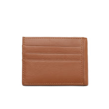 Load image into Gallery viewer, WILD CHANNEL GENUINE LEATHER RFID SHORT WALLET NW 014-2 LIGHT BROWN