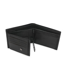 Load image into Gallery viewer, WILD CHANNEL GENUINE LEATHER RFID SHORT WALLET NW 015-6 BLACK
