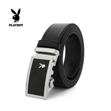 Load image into Gallery viewer, PLAYBOY 35MM AUTOMATIC BELT PAB 327-2 BLACK