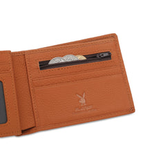 Load image into Gallery viewer, (4 to 11 Card Slots) PLAYBOY GENUINE LEATHER RFID LONG &amp; SHORT WALLET PW 261 -1/-2/-3/-4 LIGHT BROWN