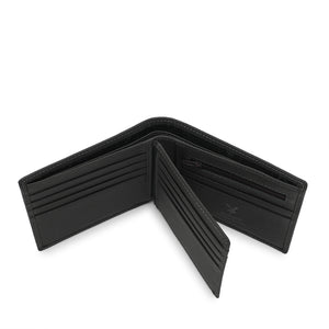 Men's Genuine Leather RFID Blocking Bi Fold Wallet