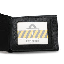 Load image into Gallery viewer, Men&#39;s Genuine Leather RFID Blocking Bi Fold Wallet