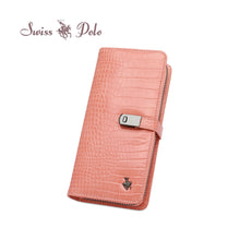 Load image into Gallery viewer, SWISS POLO LADIES LONG ZIP PURSE PALMER