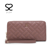 Load image into Gallery viewer, Scarlett Women&#39;s Quilted Long Wallet / Purse